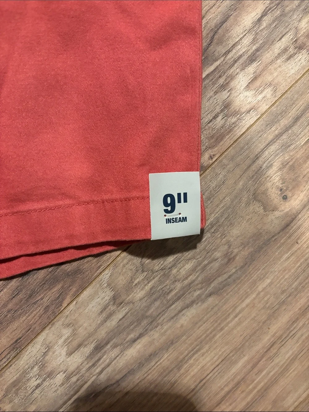 George Red Flat-Front Men's Shorts